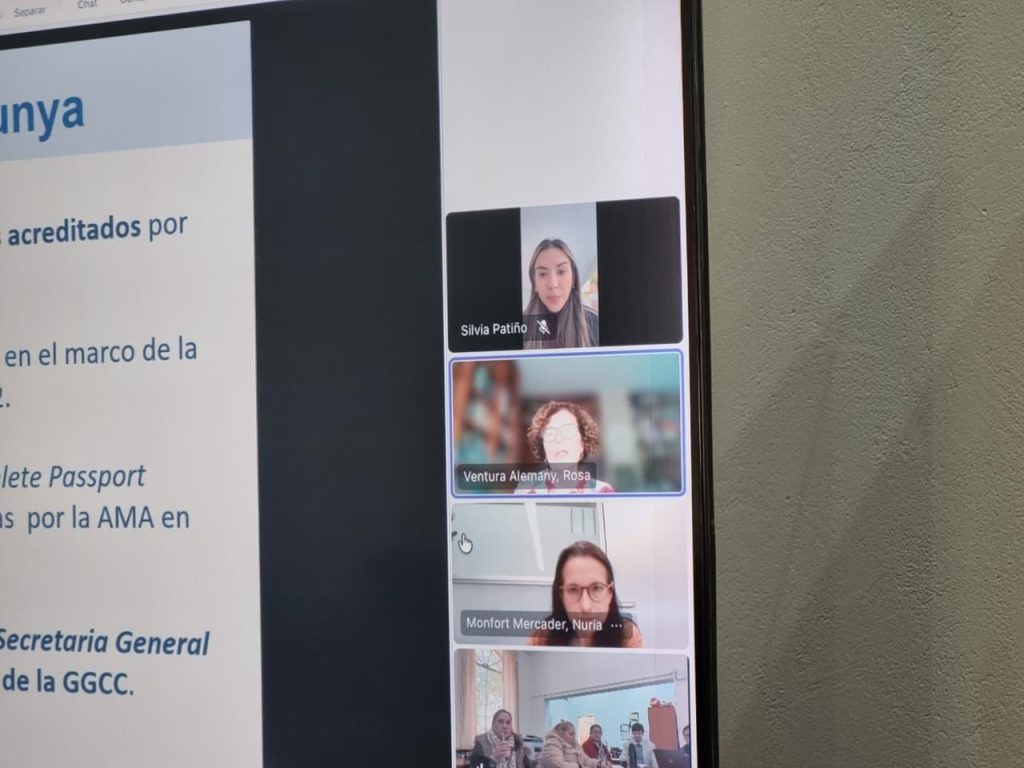 Fortalecimiento institucional: Coordinación con laboratorios de la AMA