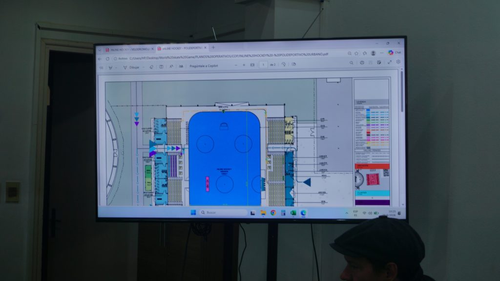 Avanza la planificación operativa en las sedes de los World Skate Games